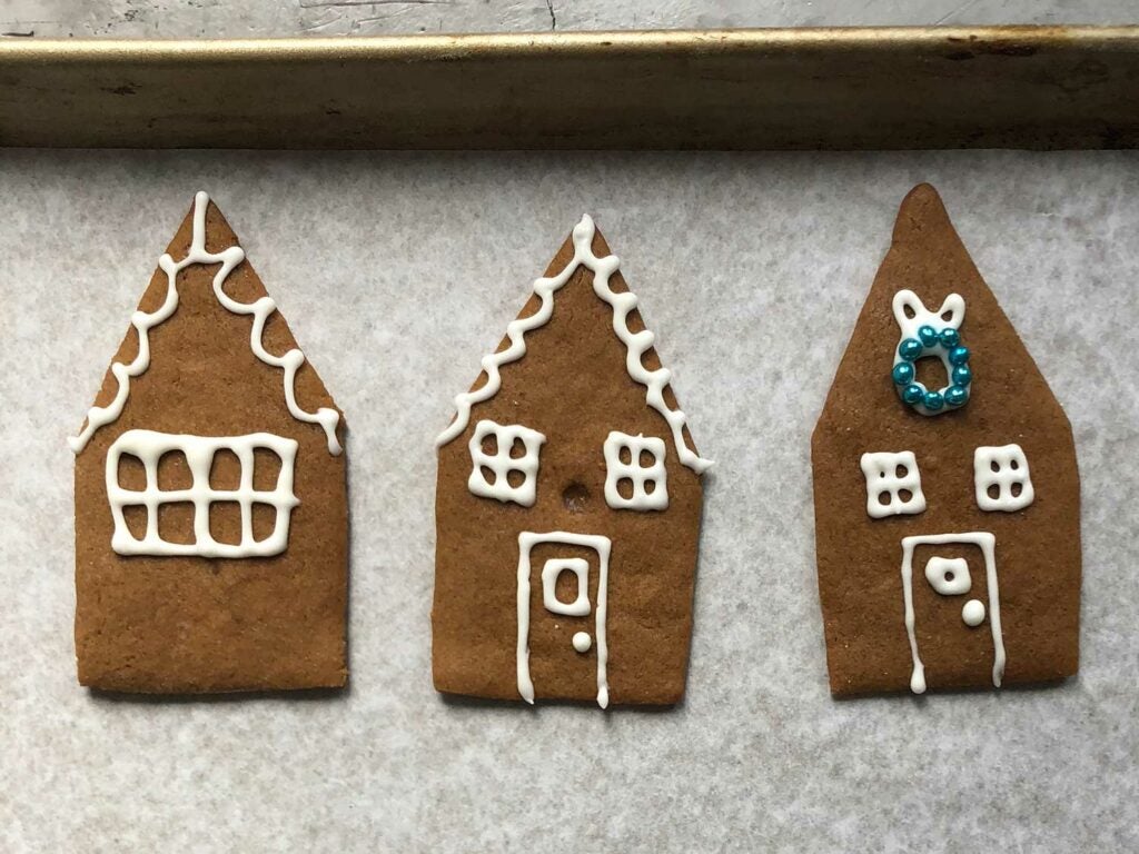 gingerbread house cutouts