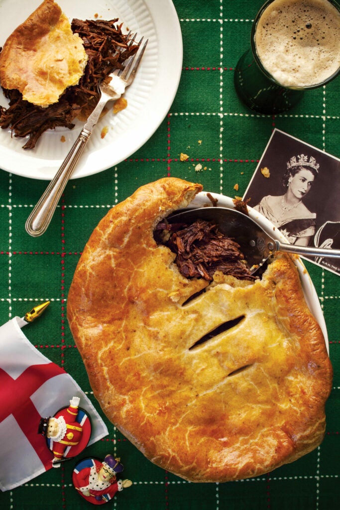 Beef Cheek and Stout Pie with Stilton Pastry, British Pies