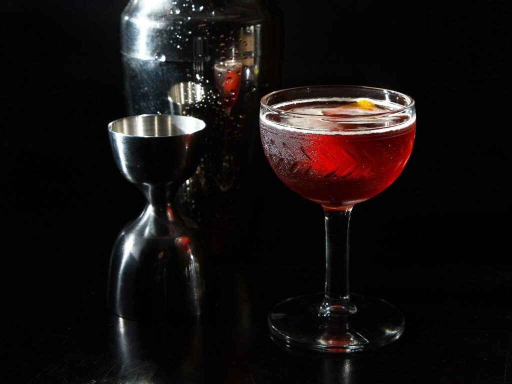 Half-Sized Negroni Cocktail (TiNegroni)