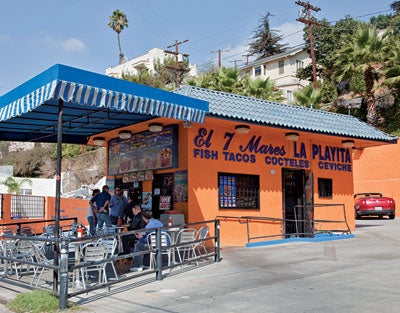 a popular taco joint in Silver Lake