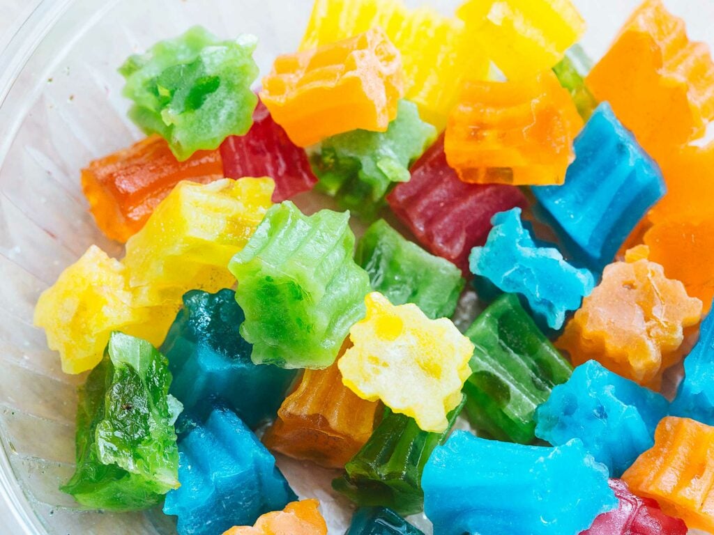 Thai jelly candy