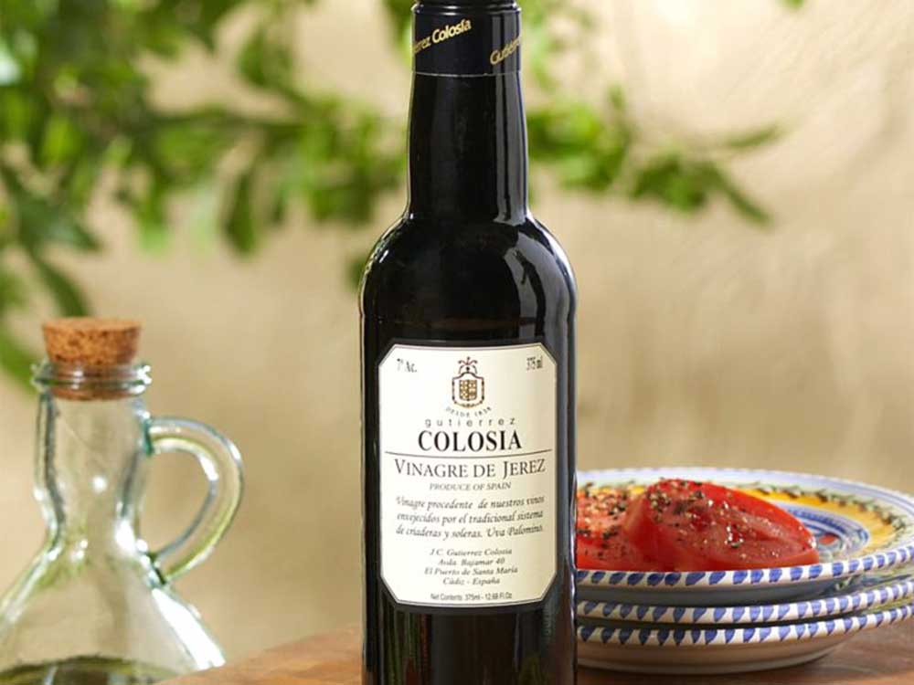 Fruity sherry vinegar from Gutierrez Colosia