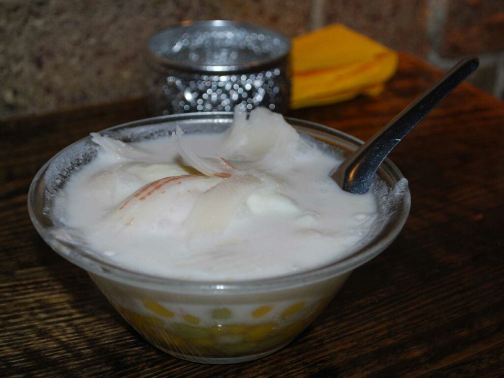 Thai dessert soup