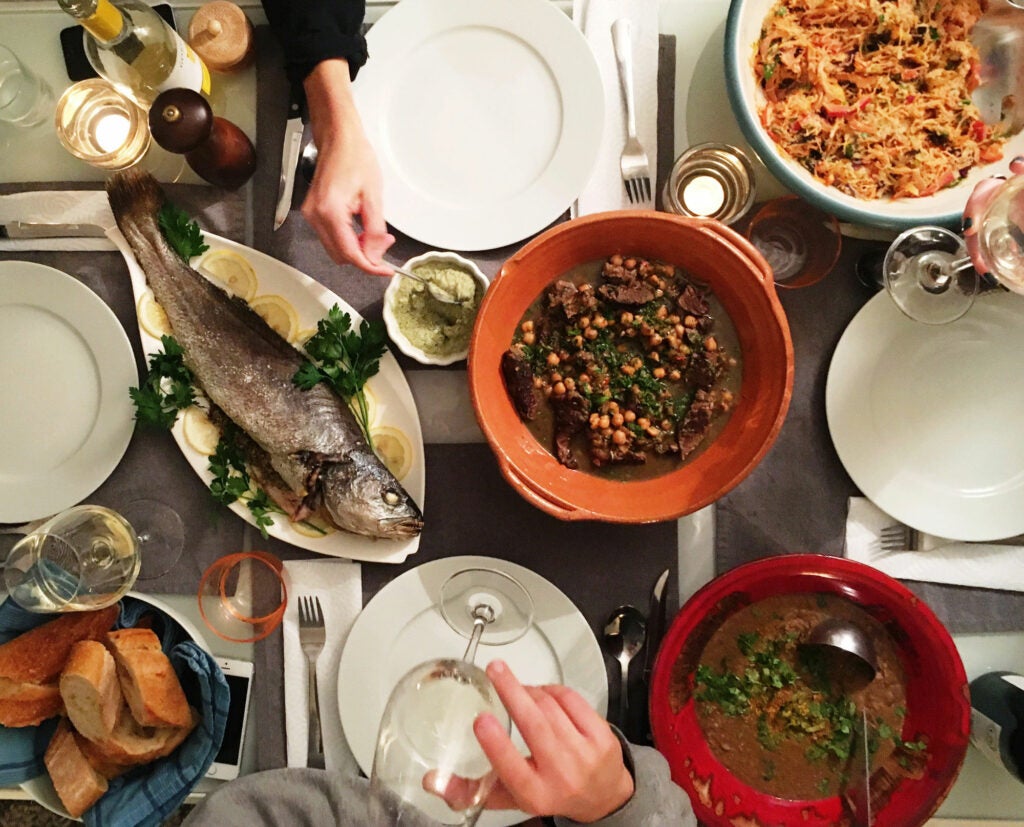 A Georgian feast