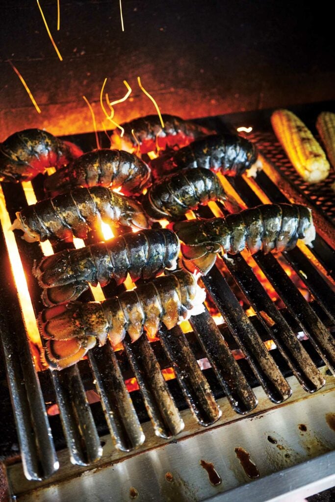 Lobster Over Coals
