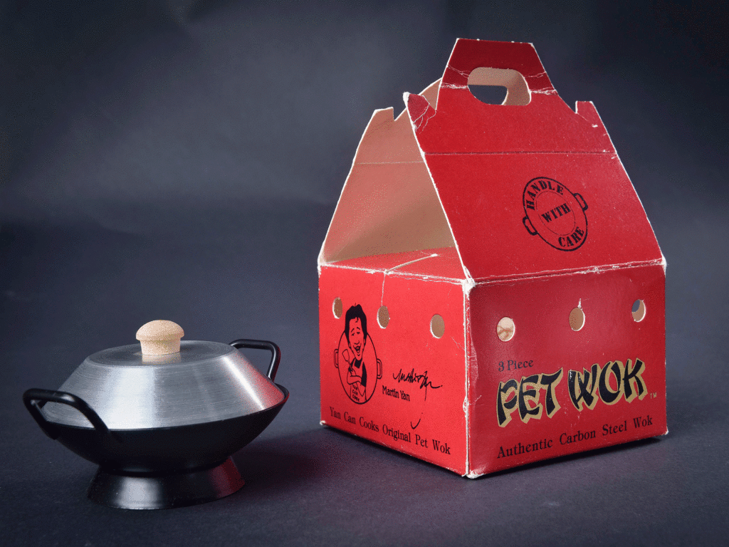 A pet wok in the menu collection