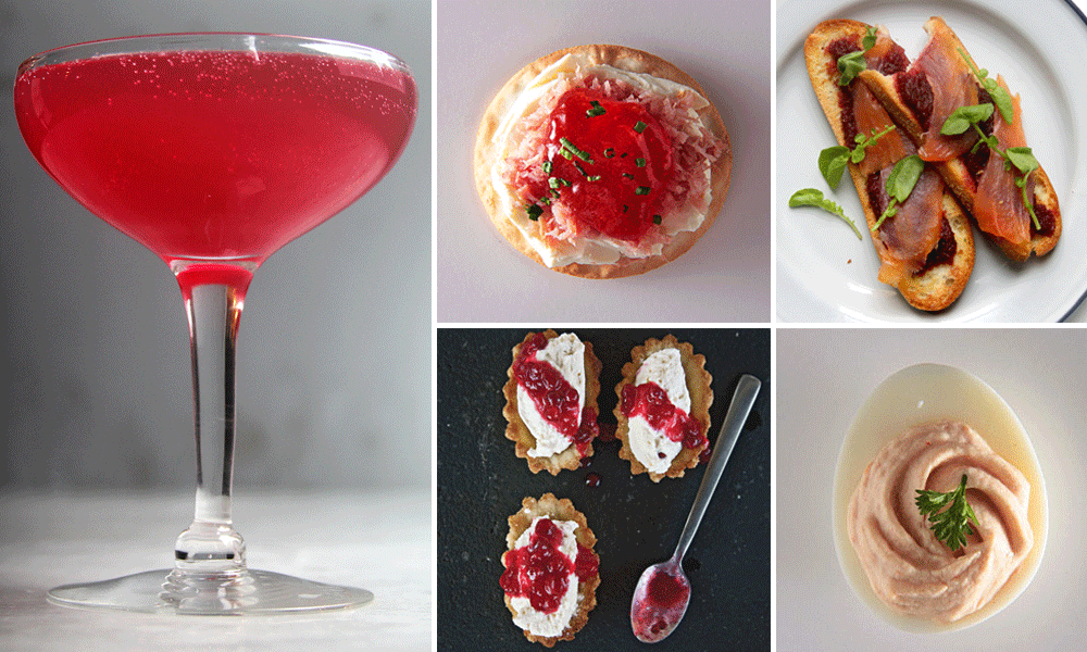 Menu: A Pink and Red Valentine's Fete