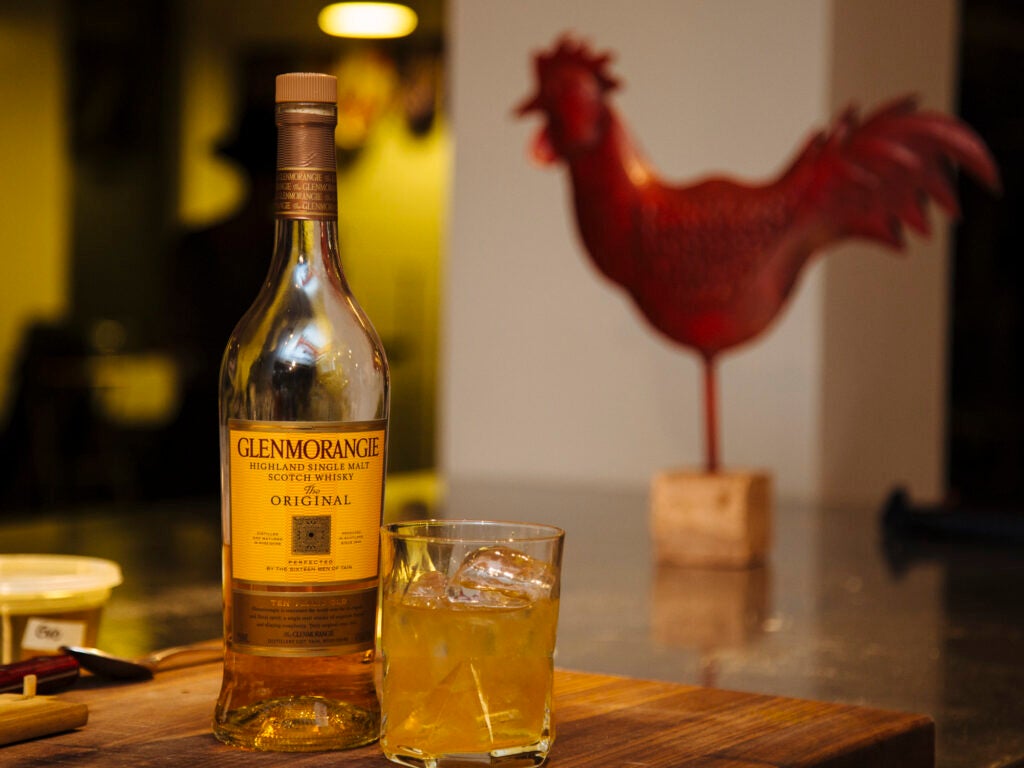 A Glenmorangie and a Red Rooster