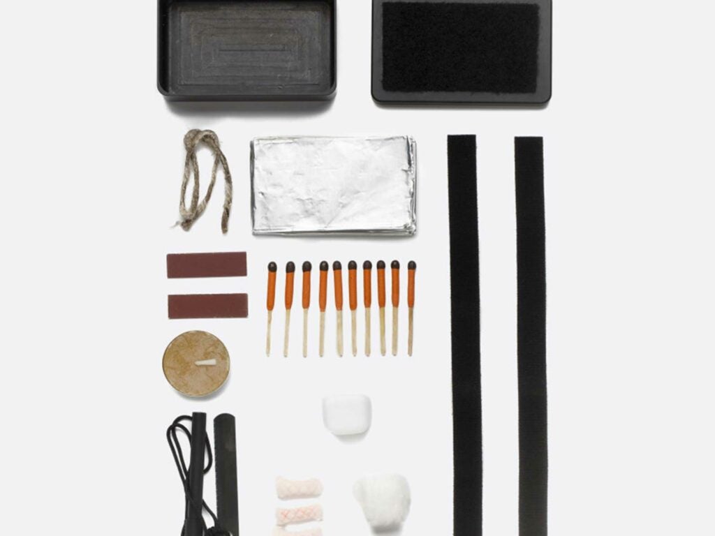 Start a fire anywhere with this handy kit