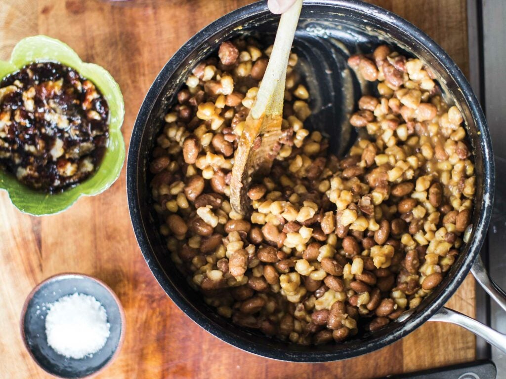 Samp & Beans Recipe