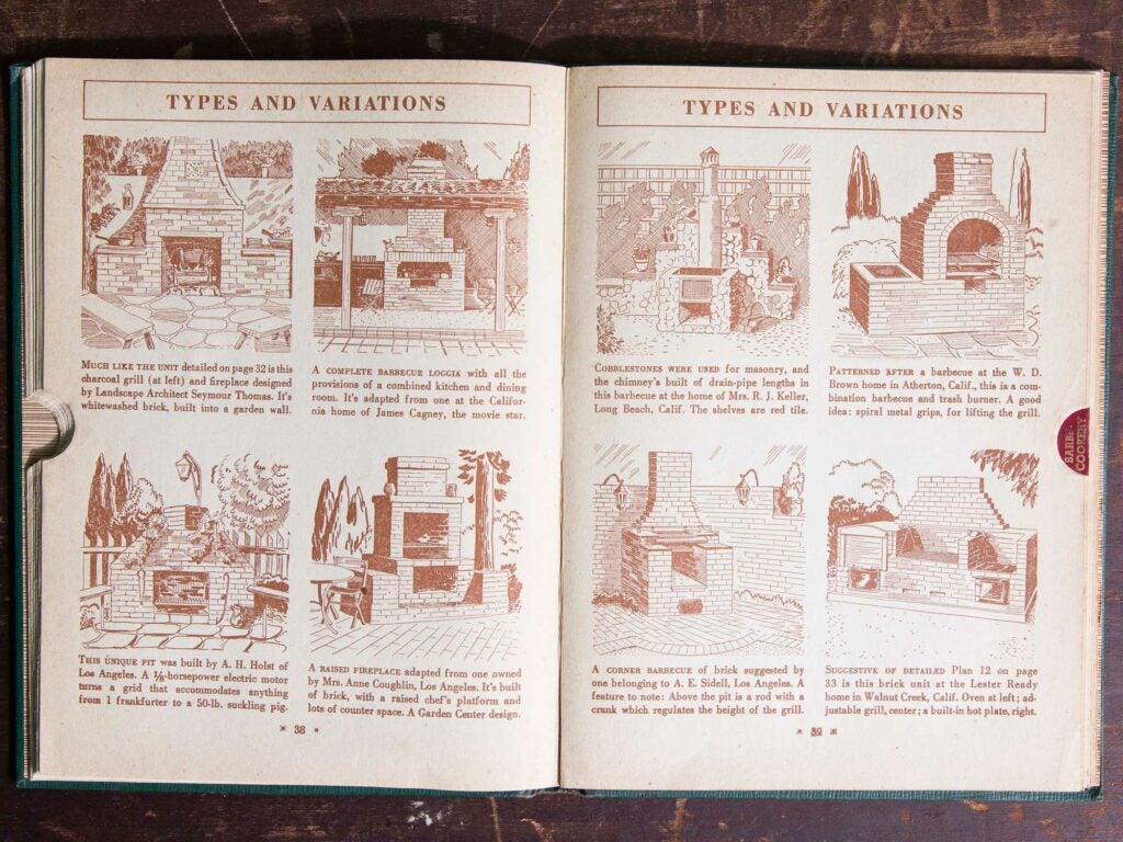 8 of the 24 barbecue types included in the book