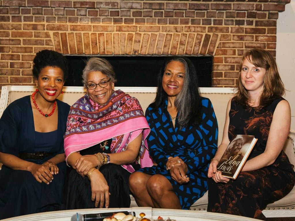 Author Klancy Miller, author Jessica B. Harris, journalist Toni Tipton-Martin, and writer Sara B. Franklin