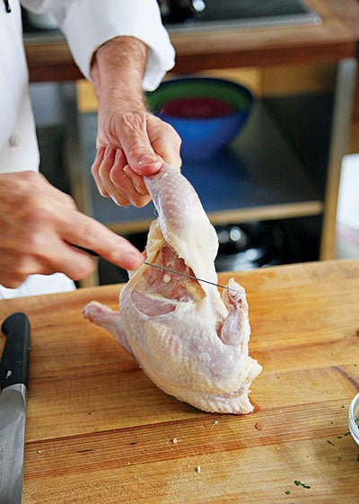 how to cut up a chicken