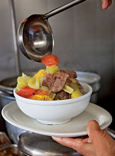 beef and vegetable soup