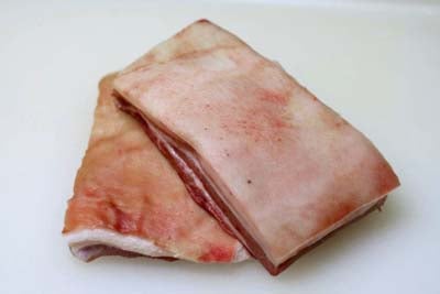 seasoning pork belly
