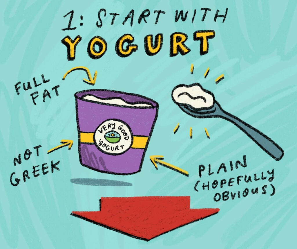 starting with yogurt