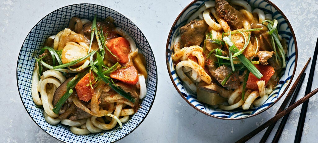 An Ultra-Comforting Bowl of Japanese Curry Noodles