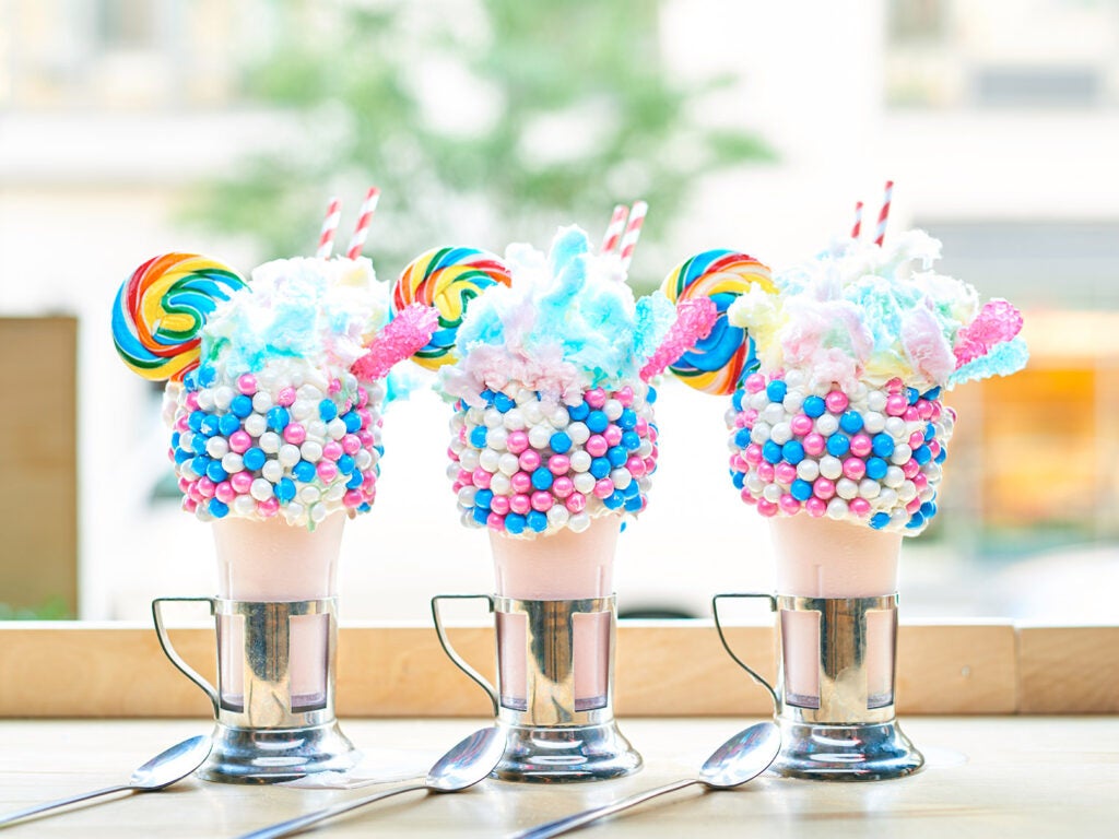 Cotton Candy Shakes