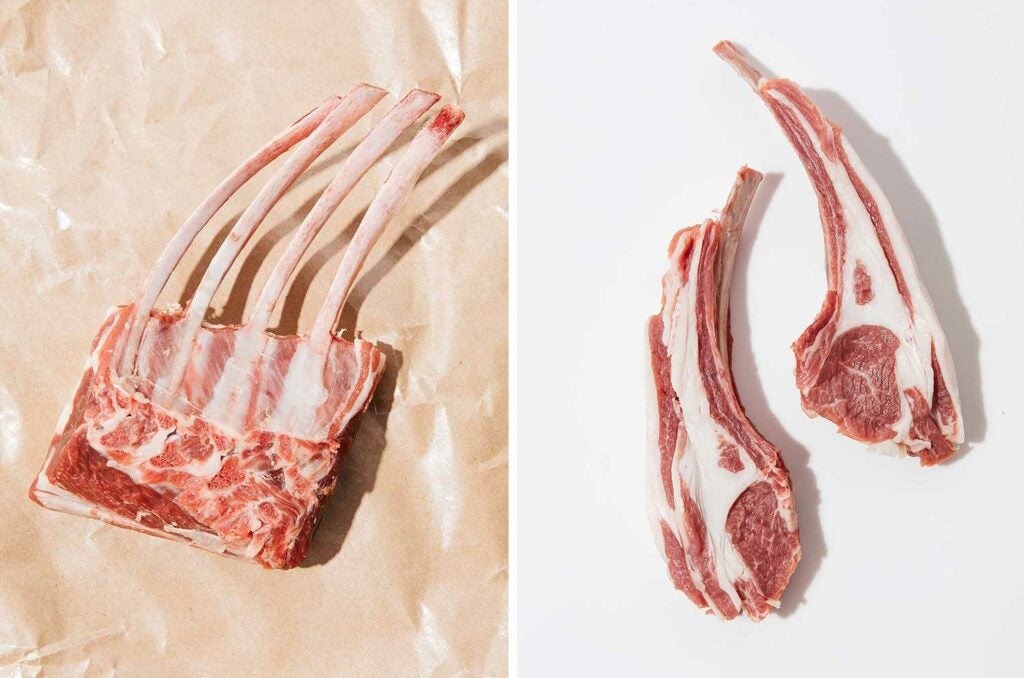 classic lamb rib chops