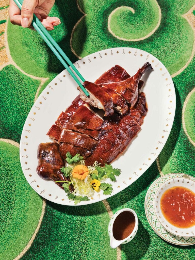 A (very) high-end take on Cantonese barbecue.