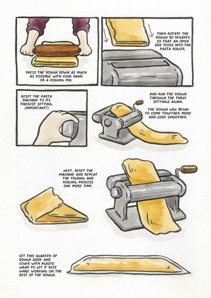 How to make ramen noodles step 3